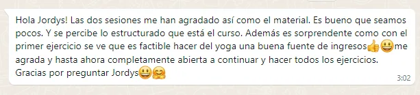 Testimonio Mentoria